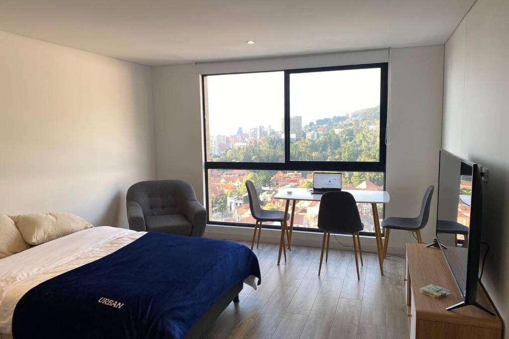 Top Of The World In Bogota Apartment Bagian luar foto