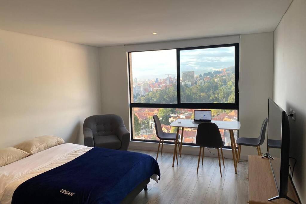 Top Of The World In Bogota Apartment Bagian luar foto