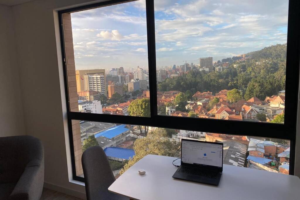 Top Of The World In Bogota Apartment Bagian luar foto